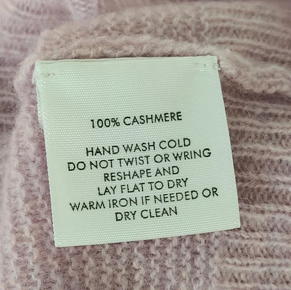 White + Warren Pink Cashmere Top - Picture 5 of 5